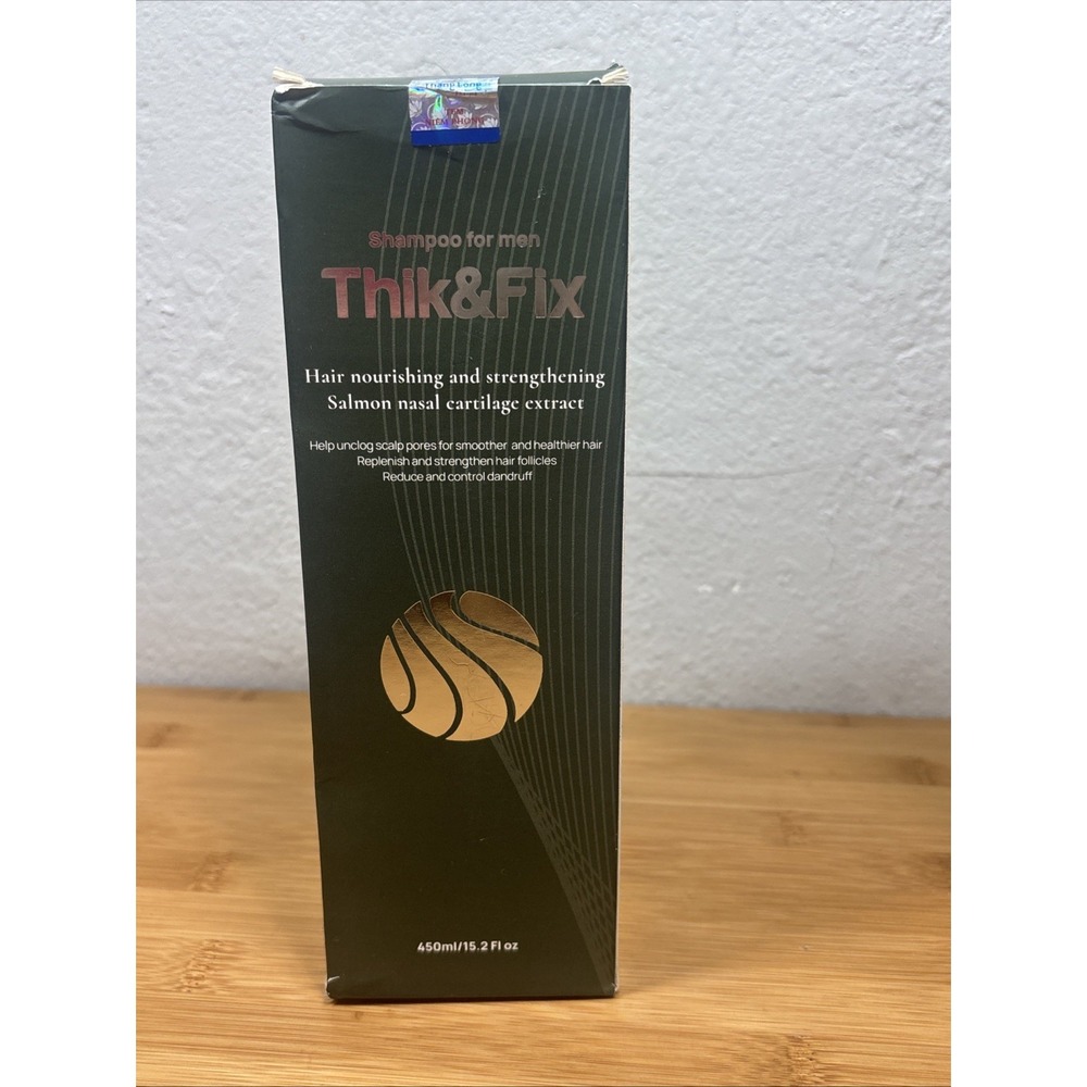Thik&Fix Hair Thickening & Growth Shampoo Anti-Hair Loss 15.2 Oz